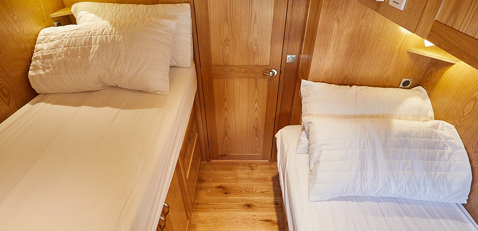 Piper Boats bespoke designs beds bunks