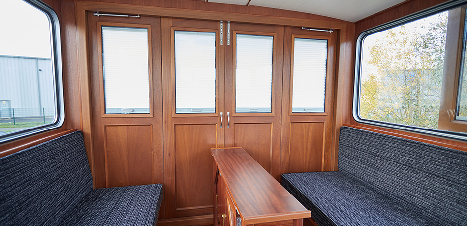 Wheelhouse Dinette 65M Motor Class Dutch Barge