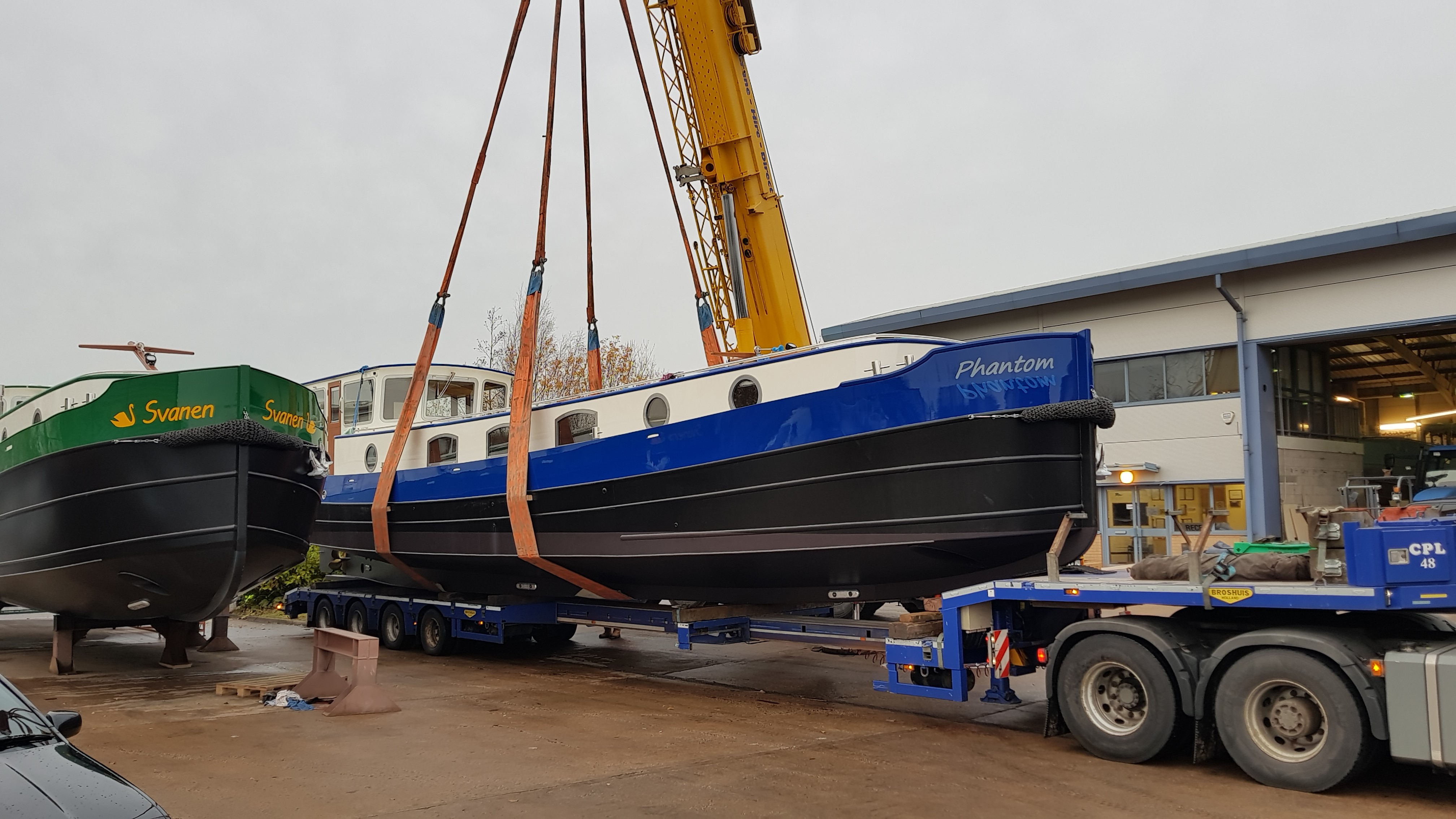 In Progress Piper Boats Dutch Barge Builders