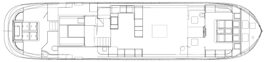 Interior 65L Luxemotor Class Dutch Barge